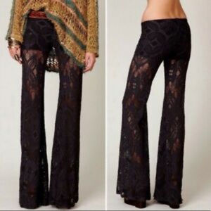 NIGHTCAP Lace Flare Pants NWT (S)